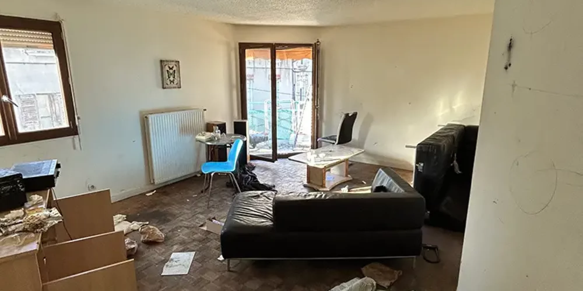 avant/apres débarras appartement chambéry par novacyd